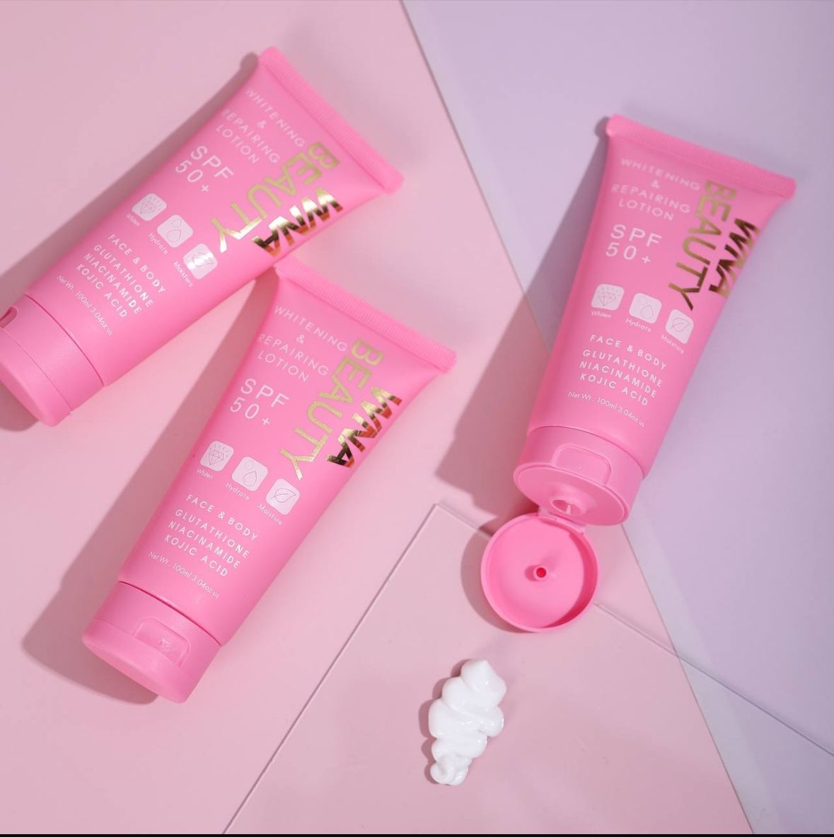 Brightening and Repairing Lotion SPF 50+ (Travel Size) - Skincare